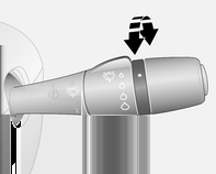 Műszerek és kezelőszervek 79 Kürt Ablaktörlő/-mosó Ablaktörlő Állítható szakaszos törlés Nyomja meg a j gombot. A kürt a gyújtáskapcsoló helyzetétől függetlenül mindig működtethető.