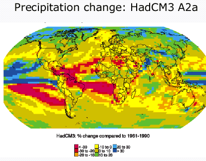 50 N 45 N 50 N 45 N 17 GCM (IPCC, 2001) MAGICC/ SCENGEN version 4.