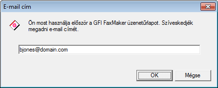 Képernyőfelvétel 14: Kapcsolódás a GFI FaxMaker szoftverhez HTTP protokollon keresztül 7.