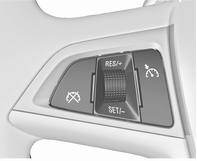 Vezetés és üzemeltetés 161 Biztonsági okokból a sebességtartó automatika a fékpedál első lenyomásáig nem használható. Első sebességfokozatban nem kapcsolható be.