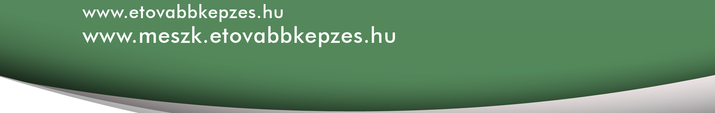 Szakmai fejlıdés új támogatási formája www.meszk.etovabbkepzes.