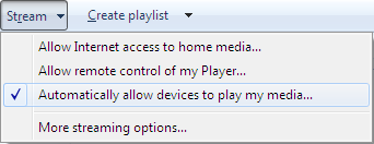 A Windows Media Player 12 Médiafájlok megosztása szolgáltatásának beállítása 1. Indítsa el a Windows Media Player 12 programot. 4. A Viewer funkció használata 2.