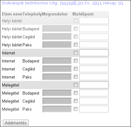 LOGIPEN - SOFTWARE & ART FELHASZNÁLÓI DOKUMENTÁCIÓ WEBCAFETERIA.HU 30.