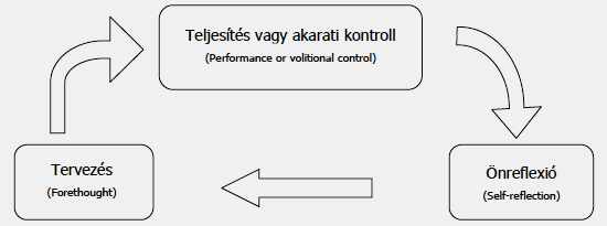 önszabályozott tanulás kifejezés lenne a pontosabb, de önszabályozó tanulásként terjedt el, önszabályozás a tanulási folyamatban (Zimmerman, 2008), önkontroll, önirányított viselkedés, vagy