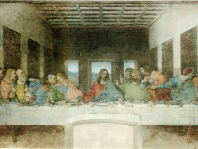 Lenard da Vinci: Utlsó vacsra (1498)