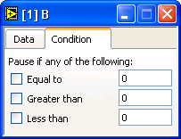 Probe Breakpoints Conditional Probe Debugging Techniques Right-click on wire and select probe and it shows data as it flows through the wire segment