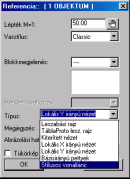 Referencia típusok váltása Gyors parancs: Ctrl + Jg a referencián Komplett vasfekvés Ha véletlenül rossz referencia típust raktunk be a rajzba, akkor is könnyen a megfelelőre válthatunk, mert a