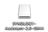 Kattintson duplán a SYNOLOGY-Assistant.dmg opcióra. 5.