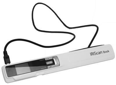 Az IRIScan Direct használata 1. Csatlkoztassa az IRIScan Bookot a Windows személyi számítógéphez a mellékelt mini USB kábellel. 2. Nyomja meg a gombot 2 másodpercig a szkenner bekapcsolásához.