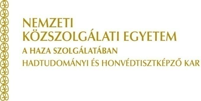 KATASZTRÓFAVÉDELMI INTÉZET KATONAI MŰSZAKI DOKTORI ISKOLA Alapítva: 2002 évben Sugárvédelmi oktatás és kutatás a Nemzeti Közszolgálati Egyetem és katonai