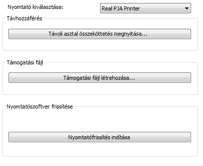 Kezelő A PrintJet ADVANCED kezelője.