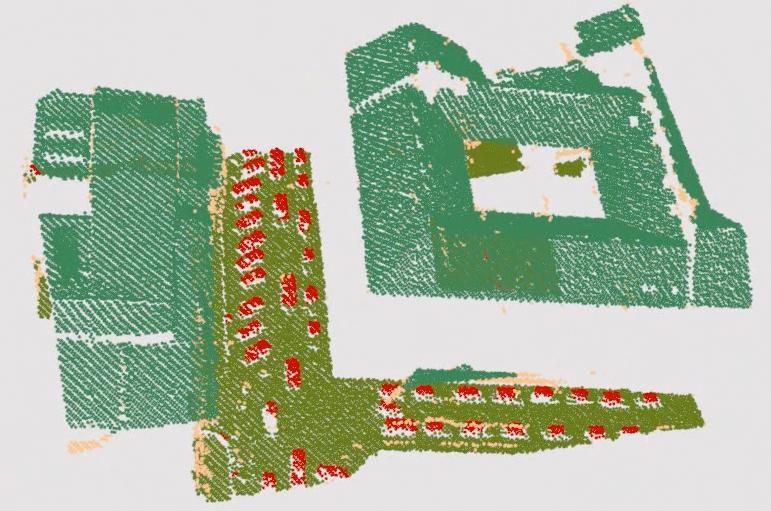 Elosztott Események Elemzé se Kutatólaboratór ium Városi forgalom-megfigyelés légi LIDAR adatokon Az automatikus forgalommegfigyelő eljárások kulcsfontosságú részét képezik a városi felügyelettel