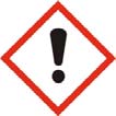 Oldal 2/9 Figyelmeztetések: Warning A figyelmeztető mondatok: H319 Súlyos szemirritációt okoz. H315 Bőrirritáló hatású. Óvintézkedésre vonatkozó mondatok: P264 A használatot követően a(z).