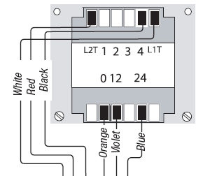 ZBX74-78 vezérlőpanel általános leírás - - A vezérlés 230V/50-60 Hz betápról működik 24V A.C. kimenettel rendelkezik a külső kiegészítők táplálására.
