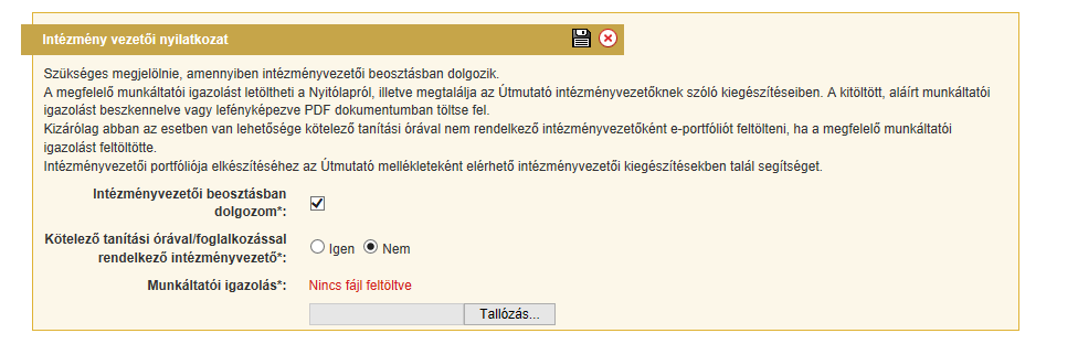 A blokk kitöltéséhez első lépésként a blokkot szerkesztésre meg kell nyitni, a címe melletti Szerkesztés ikonra kattintva.