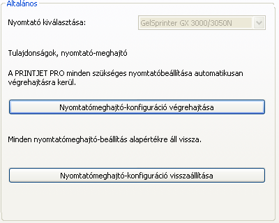 PrintJet PRO Általános A PrintJet PRO nyomtatási pozícióinak beállítása (l.