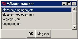 A listákon belül a görgetősávokkal, a fel, le nyilakkal, az egér görgetőgombjával, az ENTER gombbal és a tabulátorral (TAB) mozoghat, a Ctrl/PageUp és Ctrl/PageDown billentyűkkel a lista elejére vagy