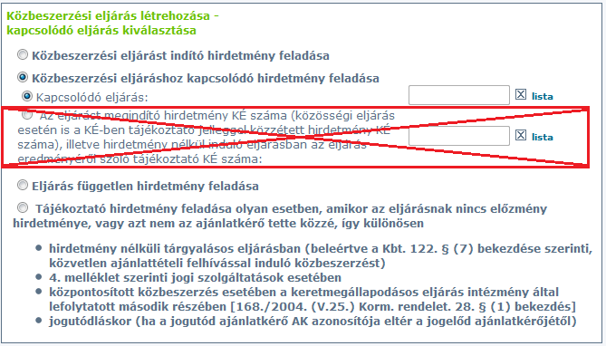 A Közbeszerzési Adatbázis koncepciója Kapcsolódó