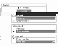 118 Telefon A MENU-TUNE szabályozógombot elforgatva válassza a Yes (Igen) vagy kapcsolatok lehetőséget, majd a híváshoz nyomja meg a MENU-TUNE gombot vagy a hívás gombot.