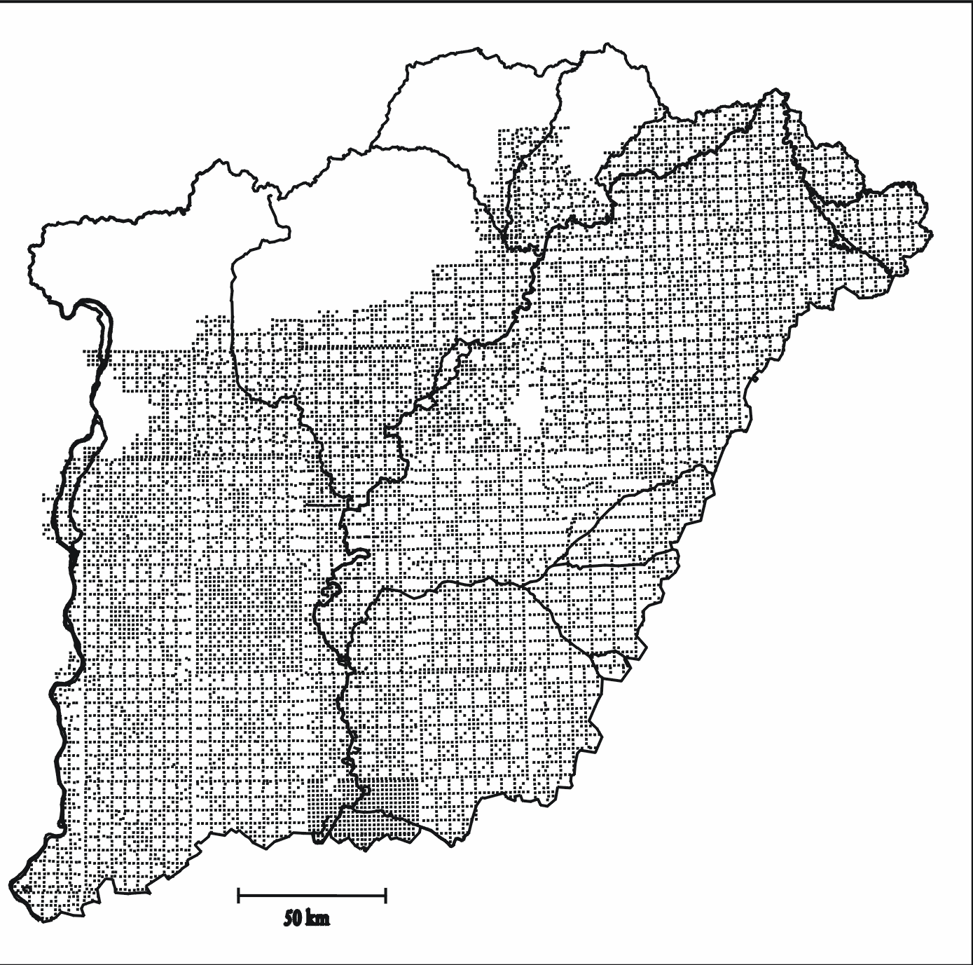 Az agrogeológiai kutatás alapadatbázisa Agrogeológiai mintaterületek Térképező fúrások az Alföldön A