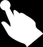 Kézmozdulatok használata A GO készüléket kézmozdulatokkal vezérelheti.