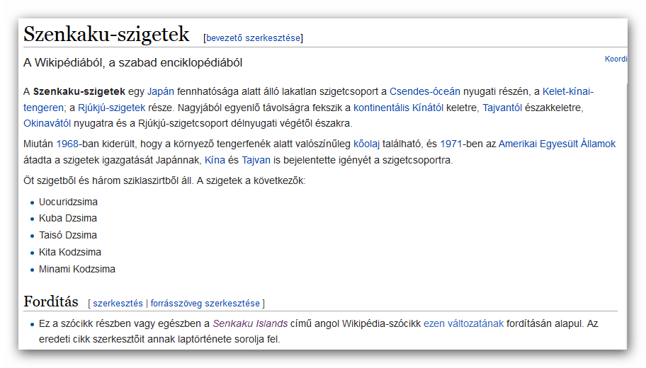 Szenkaku vagy