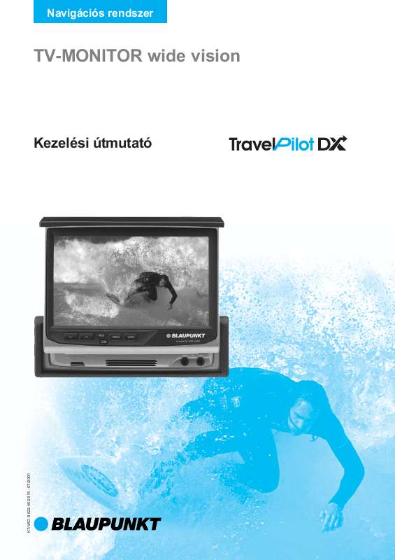 Az Ön kézikönyve BLAUPUNKT TV-MONITOR WIDE VISION - PDF Ingyenes letöltés