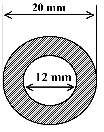 GFK/CFK CSŐ 18/12 mm Belső: 12 mm Külső: 18 mm Fal vastagság: 3 mm GFK/CFK CSŐ 18/14 mm Belső: 14 mm Külső: 18