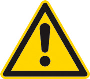 Figyelmeztetés: Figyelmeztetés/vigyázz A gépet kizárólag zárt területen kívül szabad használni Figyelmeztetés! Egészségre ártalmas gázok Figyelmeztetés!