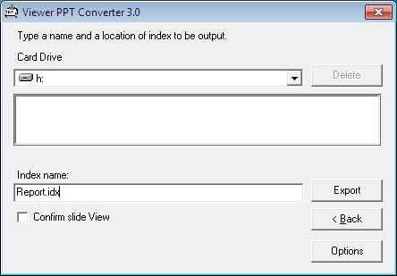PowerPoint fájlok konvertálása és elmentése USB adathordozóra 1. Csatlakoztassa be az USB adathordozót a számítógép USB portjába. 4. A Viewer funkció használata 2.