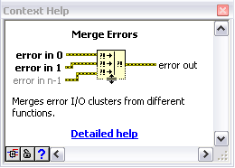 Merge Errors Function Merge Errors function returns the first error found.