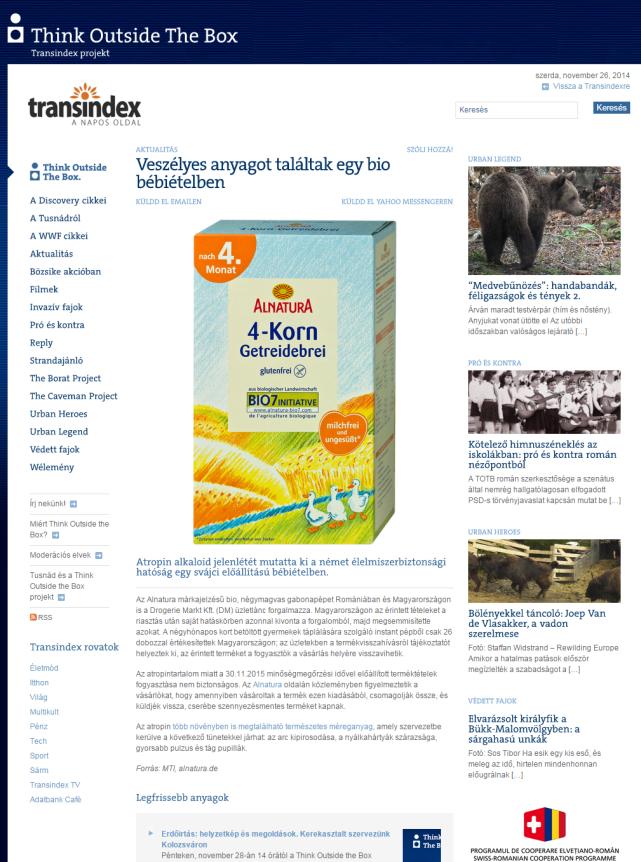 Tartalmi targetálás A Transindex tartalmi rendszerezése és a portfóliójába tartozó oldalak révén a reklámok és hirdetések kontextuálisan célzott megjelenítését tudja biztosítani.