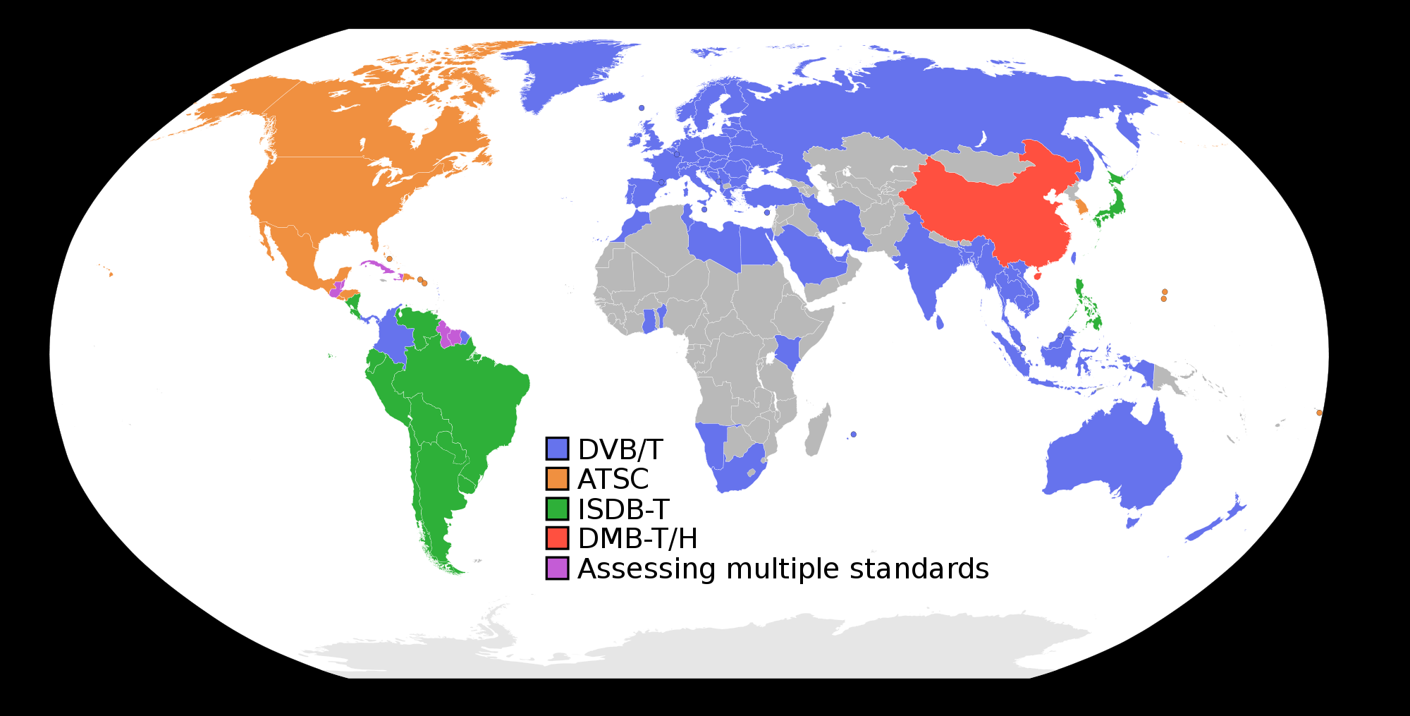 Digital Broadcast Standards http://en.wikipedia.