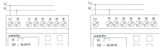AF10 MRA és AF 20 MRA modellek tápfeszültsége: 100 ~ 240Vac, 50-60Hz 2.