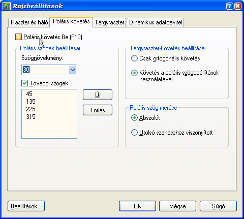 3 Rajzolás-segítők K d (C d) koordináta 剧kij zés (abszo 剧t d rékszᔗ剧gű ᔗ剧 r at 剧ᔗ剧 po ár) H ó (G d) adott táᔗ剧o ság 剧 pontok m gj n 剧tés a háttér n (optikai s g 剧tségként) R (S ) kurzor 剧mozgás kor