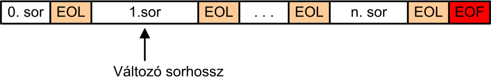 5. A PASCAL NYELV STRUKTURÁLIS FELÉPÍTÉSE 131 vassuk fel ezeket a file-ból és listázzuk a képernyőre (soronként 8 szöget 2 tizedes pontossággal ). Ellenőrző kérdések K01. Milyen file típusokat ismer?