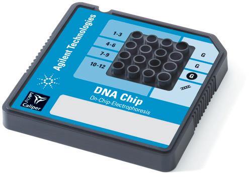 Agilent DNS Lab-on-chip kitek kvalitatív/ automatizált elektroforézishez: DNS LabChip kitek Agilent DNA 1000 5067-1504 Agilent DNA 7500 5067-1506 Agilent DNA 12000 5067-1508 Agilent High Sensitivity