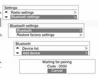 148 Infotainment rendszer (8) fseeke gomb A Bluetooth audio lejátszás módban ezeket a gombokat megnyomva lejátszhatja a következő vagy az előző zeneszámot.