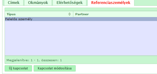 2. Fax: Adja meg cége fax számát, majd kattintson a Mentés gombra! (Amennyiben cége nem rendelkezik fax számmal, az adat helyére egy - jelet írjon! ) Pl.: 3.