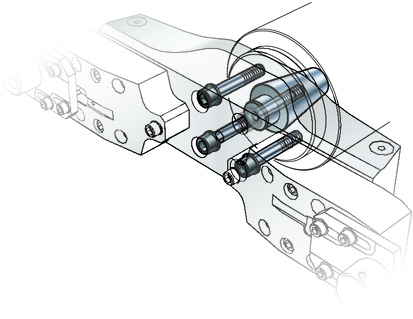 Adapter CoroBore XL-hez Központosító csap Szerszámtartók CoroBore XL-hez URATSZTRÁLÁS 392.647XL A392.