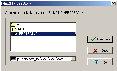 Ilyen probléma oka az lehet, hogy rosszul adtuk meg a kommunikációs file-ok könyvtárát, vagy ott nincsenek meg a szükséges file-ok.