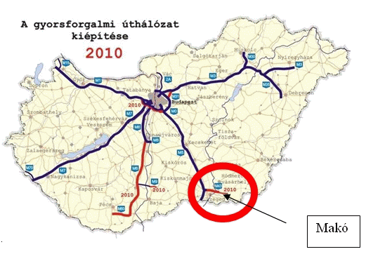 M43-AS AUTÓPÁLYA