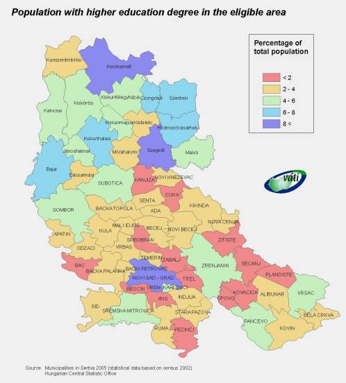 rendelkezők száma legmagasabb: Szeged,