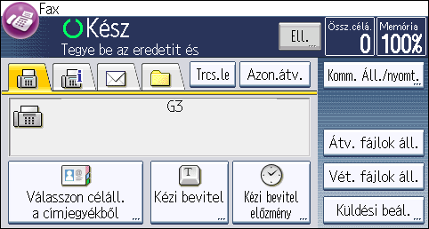 A napló manuális nyomtatása A napló manuális nyomtatása A Napló kézi nyomtatásához válassza ki a nyomtatás módját: "Összes", "Nyomtatás fájlszám szerint" vagy "Nyomtatás felhasználóként".