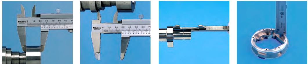 7.2.1 Hosszmérők 7.2 Mechanikai hosszmérő eszközök A hosszmérők különböző pontossági fokozatban a mértékegység részeit hivatottak megtestesíteni.