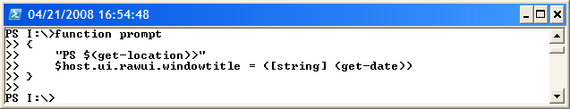 PowerShell környezet Ezzel, és még egy opció, az AllowCtrlC megadásával akár a Ctrl+C is megfigyeltethető: [16] PS C:\>$host.UI.RawUI.