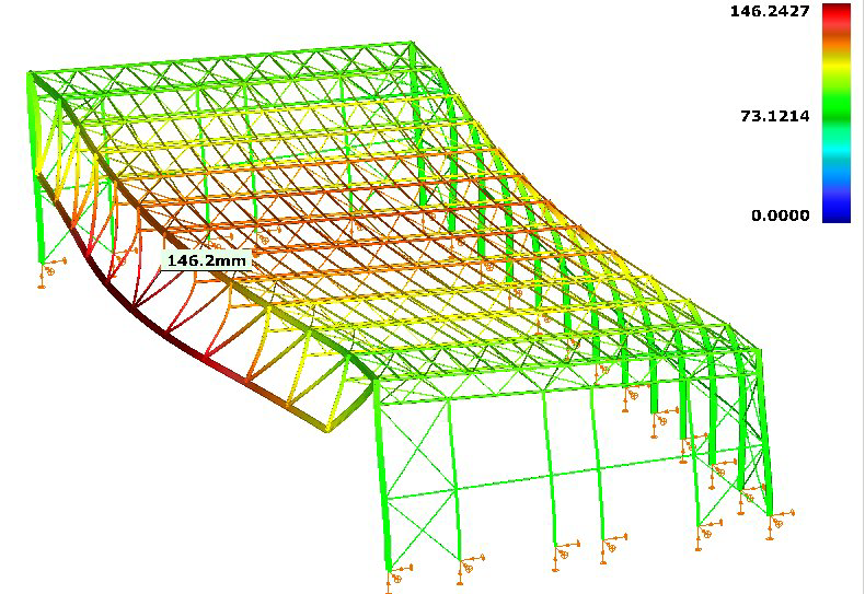 Csarnokszerkezet térbeli (3D-s) modellezése - PDF Ingyenes letöltés