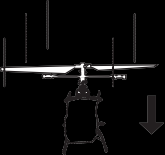 3. Csatlakoztassa a helikopterben lévő akkut a helikopter elektronikájához. Figyeljen a helyes csatlakoztatásra. Amennyiben hibásan csatlakoztatja, akkor károsodik az akku és a modell elektronikája.