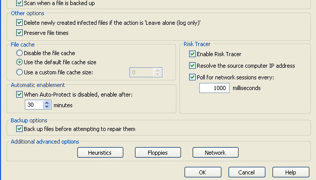 A Symantec EndPoint Protection beállításai - 3.