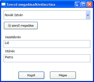 Mindkét tulajdonság automatikus tulajdonság, a private megkötéssel azt érjük el, hogy csak az osztályon belül állítható be az értéke.